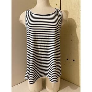 Carve Designs Womens Large Tank Top Swim UPF Striped Racer Back‎ Outdoors